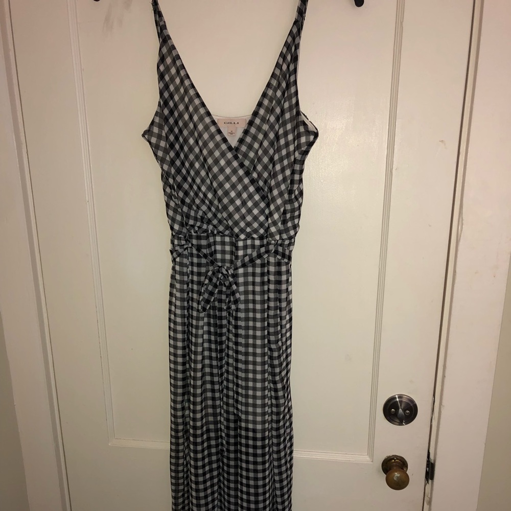 Sleeveless Striped Jumpsuit